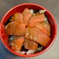 ほか弁ママ's cooksnap of when they made 旨っ！ビンチョウマグロの漬け丼♪.
