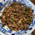 たんたん　's cooksnap of when they made ピーマンの肉味噌炒め.
