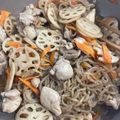 ちむき's cooksnap of when they made にんじん、れんこん、しらたきのきんぴら.