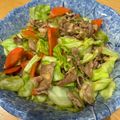 ママメイン！時々子供's cooksnap of when they made ☆春きゃべつと豚肉の香味ペースト炒め☆.