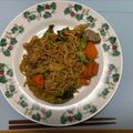 レティシア's cooksnap of when they made レンジで4分！もちもち焼きそば.