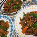 猫のミイヤ's cooksnap of when they made 豚ひき肉とナス、ピーマンの中華風味噌炒め.