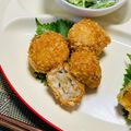 にきけん's cooksnap of when they made お弁当&おつまみに☆焼売で☆ミニコロッケ.