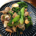 くまちゃんみかん's cooksnap of when they made 春✿　菜の花と豚肉のオイスター炒め.