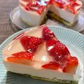 のりぞう22's cooksnap of when they made イチゴのヨーグルトケーキ.