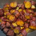 foodyko's cooksnap of when they made ☆スーパーで買った焼き芋で大学芋～☆.