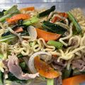 にこふわわ's cooksnap of when they made アレンジ鶏塩焼きそば☆柚子風味♪.