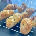 ♪Key♪'s cooksnap of when they made 黒ごまウインナーフランス.