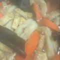 e2mo's cooksnap of when they made さつまいもとちくわぶの煮物.