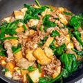 ☆魔矢☆'s cooksnap of when they made 節約！満足！厚揚げのコチュジャン炒め.