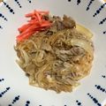 あずはるさん's cooksnap of when they made ［簡単 優しい 牛丼 しらたき入り］.