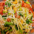 えぬびい's cooksnap of when they made ソムタム〜青パパイヤの簡単サラダ〜.