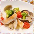 nakamucchi's cooksnap of when they made 赤魚のアクアパッツァ.