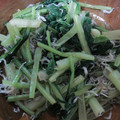 ♬あじさいのレシピ♬'s cooksnap of when they made 小松菜とちりめんじゃこのおかか和え.