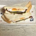 さくらん餅's cooksnap of when they made ハムエッグチーズサンド.