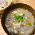 ももれしぴ's cooksnap of when they made 絶対におかわり！と言われる豚汁.