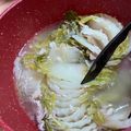 匡史さん's cooksnap of when they made 温まる♪　白菜と豚バラ肉の風邪退治鍋❀.