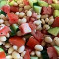 クックDSW056☆'s cooksnap of when they made 大豆サラダ🥗トマトとキューリで♪.