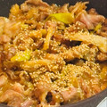 さんちゃん（╹◡╹）'s cooksnap of when they made 包丁要らず簡単メイン☆豚コマの甘辛炒め。.