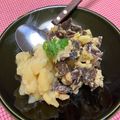 ゆむす's cooksnap of when they made 紫さつまいもとリンゴとビーツのサラダ.