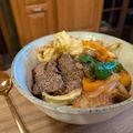 ダッフィーニーうに's cooksnap of when they made ガッツリ！ステーキ丼.