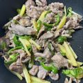亜矢＊'s cooksnap of when they made じゃが芋で★我が家のチンジャオロース.