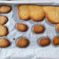 まなか's cooksnap of when they made 卵白救済 ラングドシャ.
