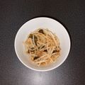 WOODs´'s cooksnap of when they made レンジで☆我が家のやみつき辛もやし.
