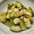 TeaChan214's cooksnap of when they made アボカドとクリームチーズのわさび醤油和え.