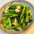 yu🐓's cooksnap of when they made 小松菜と油揚げの煮浸し.