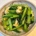 yu228's cooksnap of when they made 小松菜と油揚げの煮浸し.