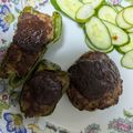 みちばたの花's cooksnap of when they made 基本のピーマンの肉詰め♪簡単.