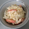 やしゅう's cooksnap of when they made 簡単！カニたっぷり♪カニ缶めし.