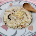 在宅勤務のおじさん's cooksnap of when they made 残ったごはんで、簡単チーズリゾット.