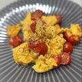 たにやまさん's cooksnap of when they made 5分でできる！ミニトマトと卵の炒め物.