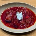 まちさん's cooksnap of when they made ビーツたっぷり簡単ボルシチ.