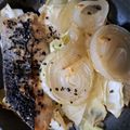 NEKOほっぺ's cooksnap of when they made ☸鮭のゴマ味噌ちゃんちゃん焼き☸.