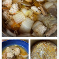 ペーシェ's cooksnap of when they made 子供が絶賛特製ちゃんこ鍋スープととり団子.