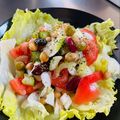 azbjbn's cooksnap of when they made 健康オイルで和える♪豆と野菜のサラダ.
