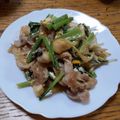 ポニーリボン's cooksnap of when they made 豚肉と小松菜の簡単チャンプルー.
