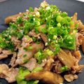 たけさん♪'s cooksnap of when they made 豚バラと牛蒡スティックのピリ辛炒め.