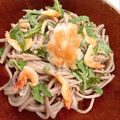 悠LOVE航's cooksnap of when they made 年越そばに♬お椀でちょこっと梅おろしそば.