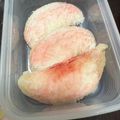みず〜り's cooksnap of when they made 本場山梨から♡桃の変色を防ぎましょう♡.