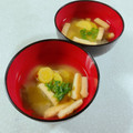 みぽぽ37's cooksnap of when they made さつまいもと油揚げの味噌汁.