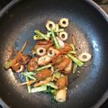 クックFGOSEJ☆'s cooksnap of when they made 節約！ブロッコリー芯と竹輪のバター炒め.
