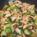 お央たん's cooksnap of when they made チンゲン菜と鶏モモ肉のオイスター炒め.