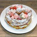 まめたん's cooksnap of when they made HMで簡単パリブレスト♡記念日や母の日に.