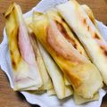 ｂｅｒｒｙ＋'s cooksnap of when they made ハムとチーズの春巻き.