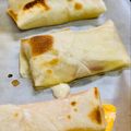 さんちゃん（╹◡╹）'s cooksnap of when they made トーストで簡単☆餃子の皮でブリトー.