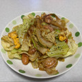 トシ17's cooksnap of when they made キャベツとソーセージのバター炒め.